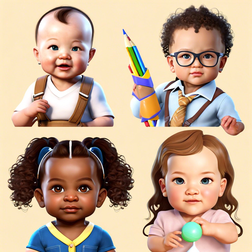 guess the baby teachers baby photos with guessing slots