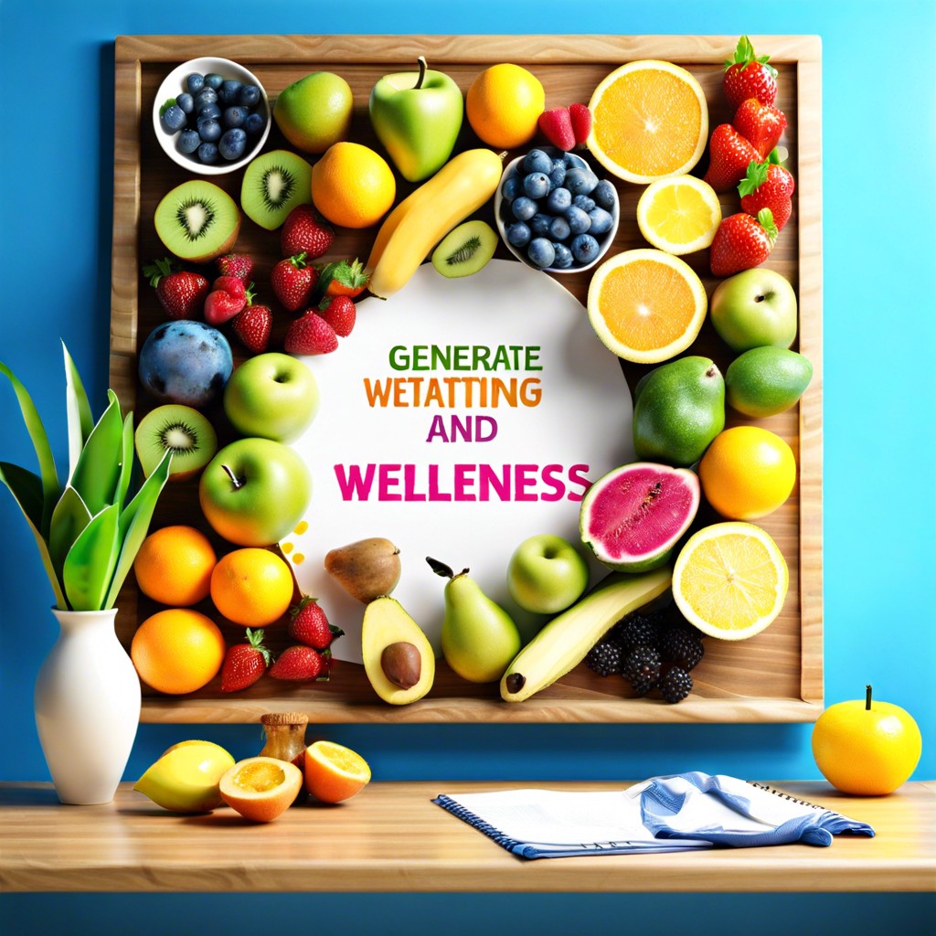 wellness wall daily health tips and exercises